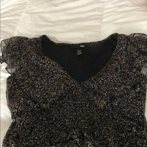 Beautiful delicate floral print blouse